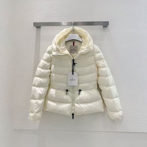 Moncler Jackets & Blazers - Moncler Women's White and Cream Jacket